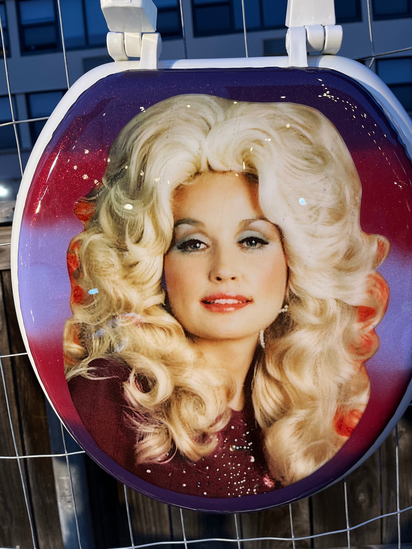 Dolly Parton Toilet Seat