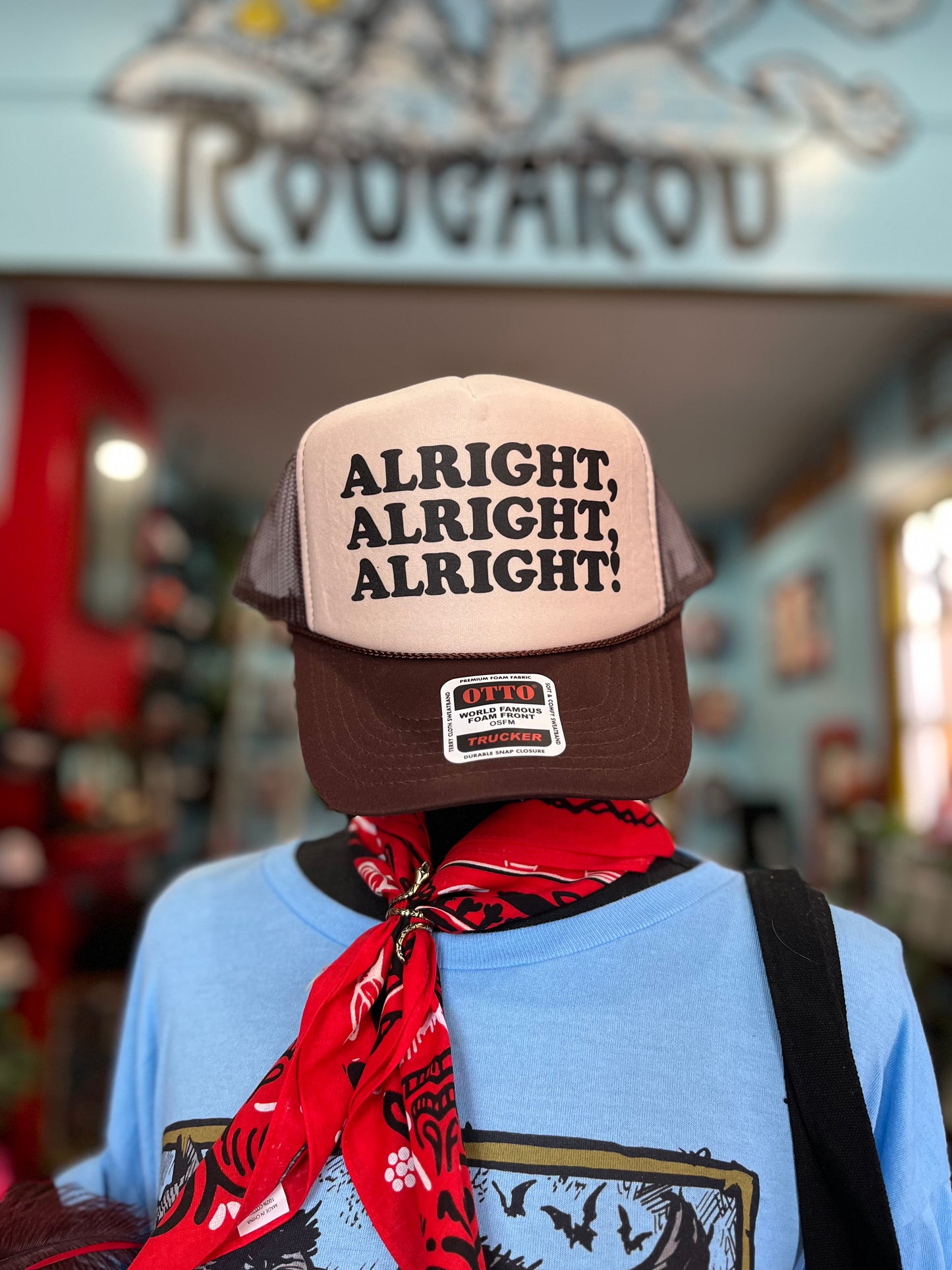 Alright Alright Alright Trucker Hat