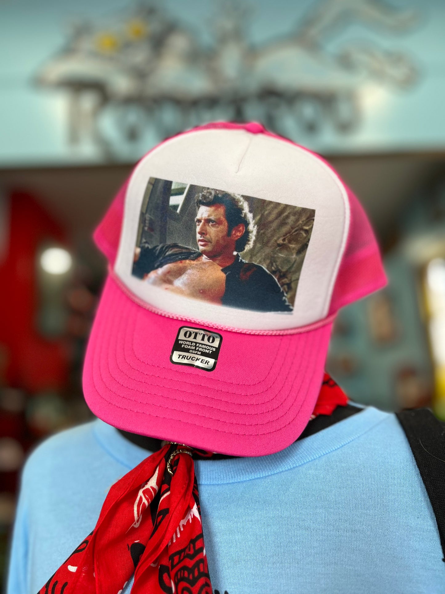 Dr. Ian Malcolm Trucker Hat