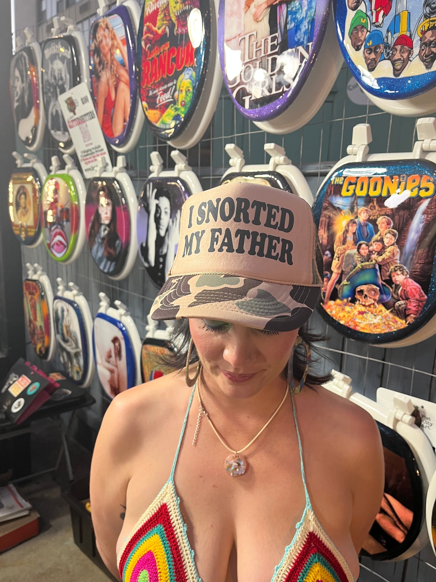 I IGNORED MY FATHER Trucker Hat