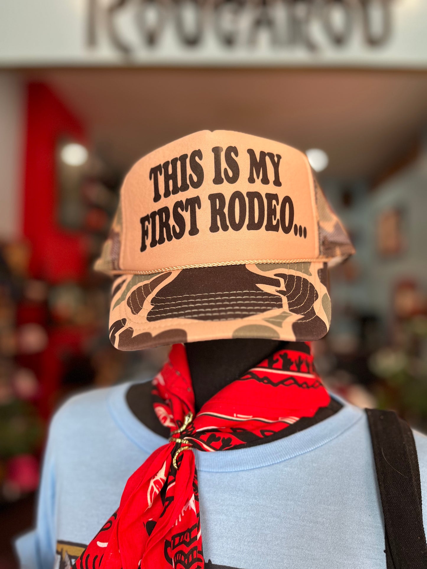 THIS IS MY FIRST RODEO Trucker Hat