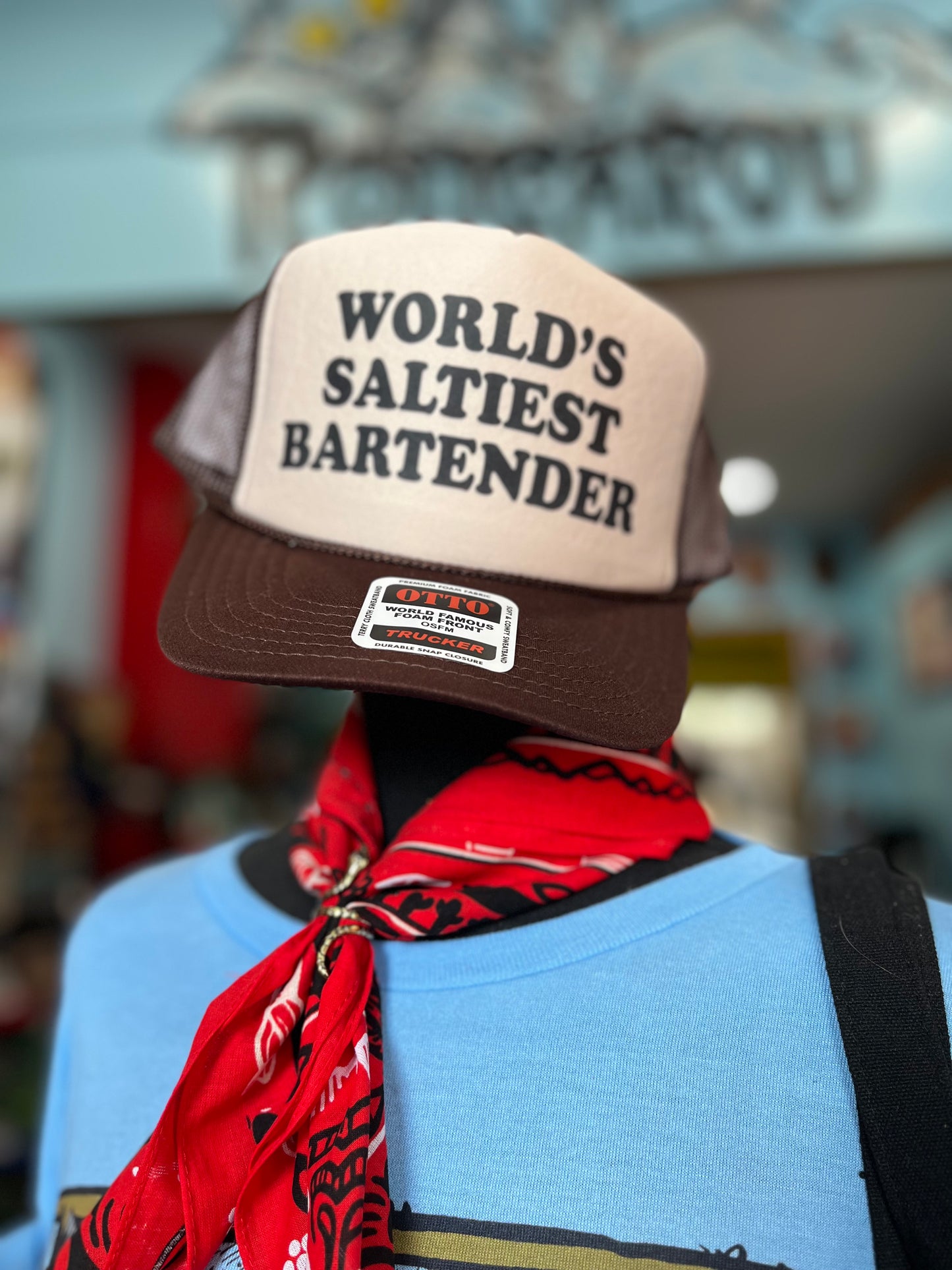 Worlds Saltiest Bartender Trucker Hat