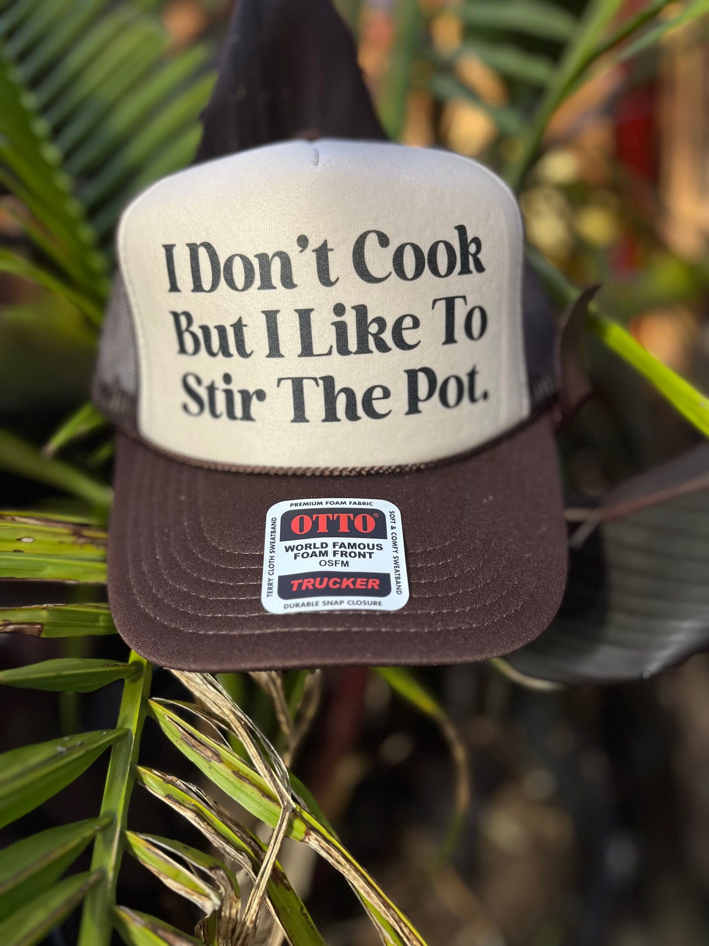 I Don’t Cook Trucker Hat