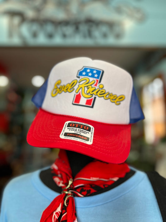 Evel Knievel Trucker Hat