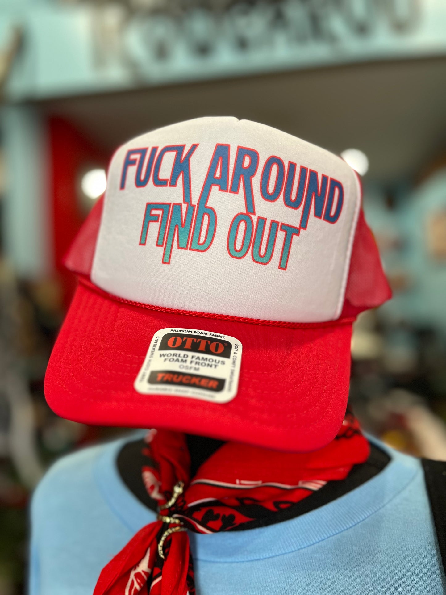 Fuck Around Find Out Trucker Hat