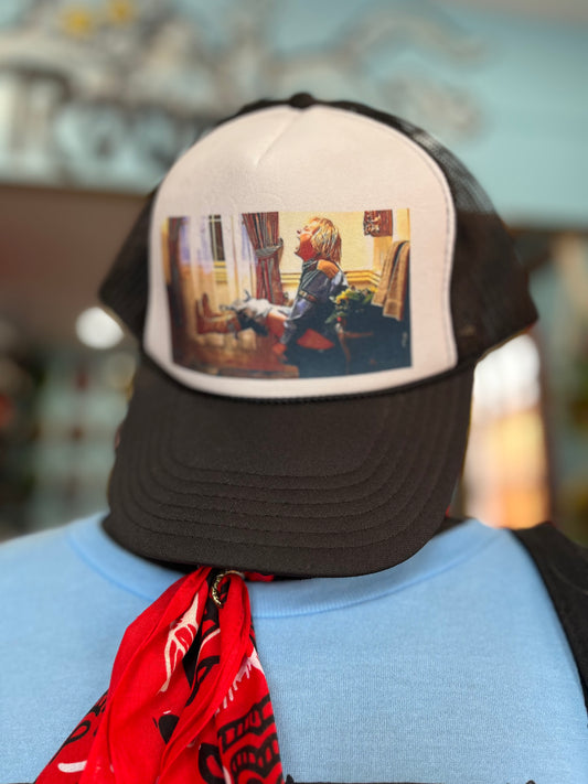 Dumb And Dumber Shitter Scene Trucker Hat