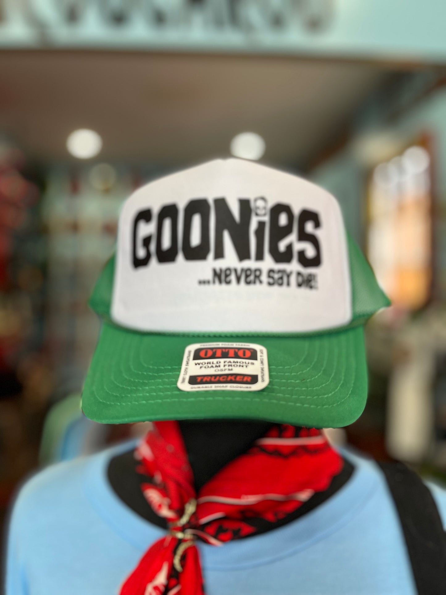 GOONIES NEVER SAY DIE Trucker Hat