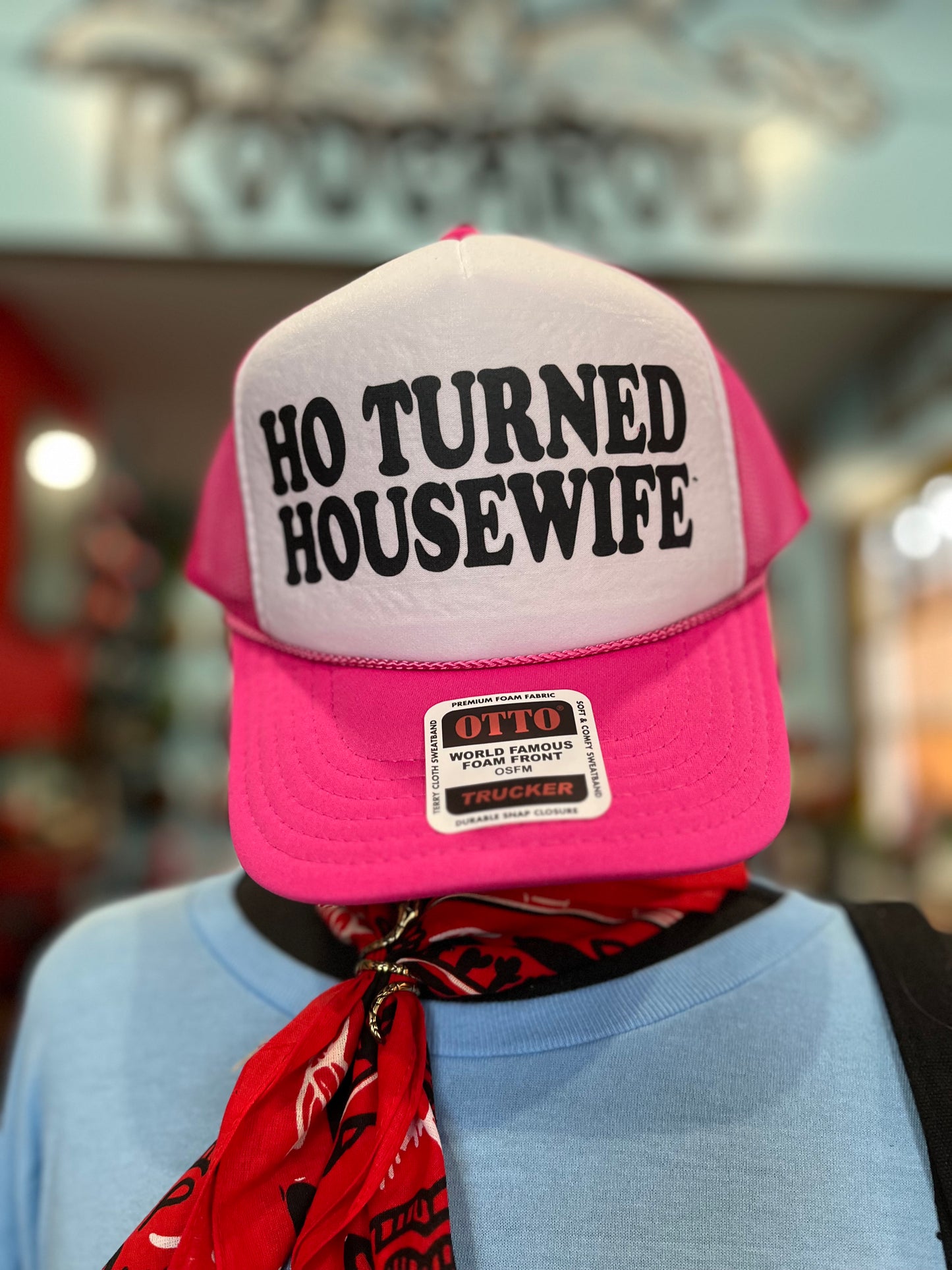 Ho Turned Housewife Trucker Hat