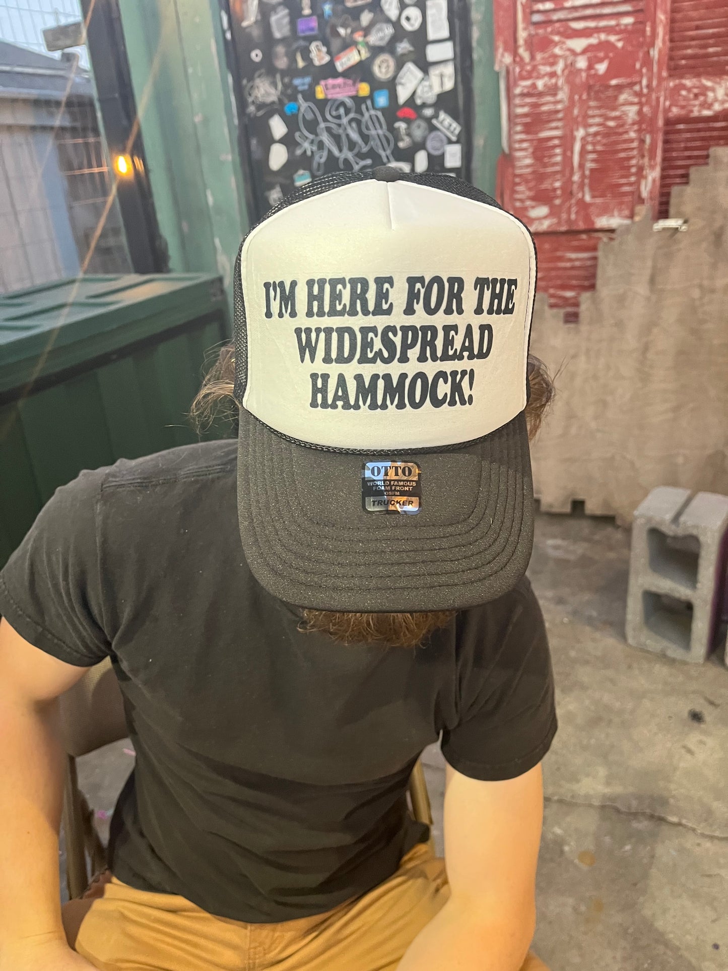 I'M HERE FOR THE WIDESPREAD HAMMOCK Trucker Hat