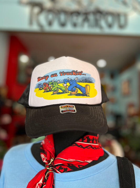 Keep On Truckin' Trucker Hat