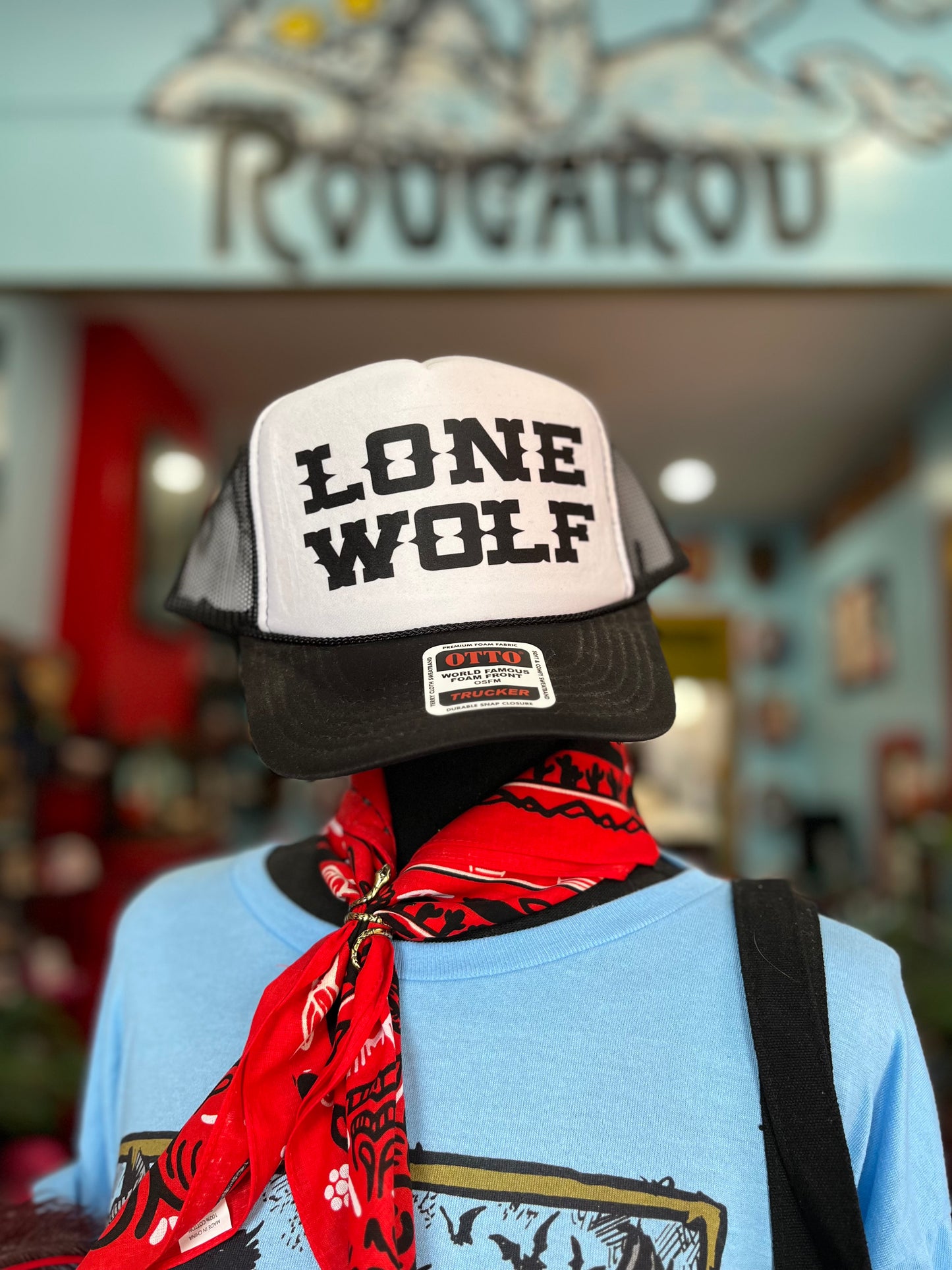Lone Wolf Trucker Hat