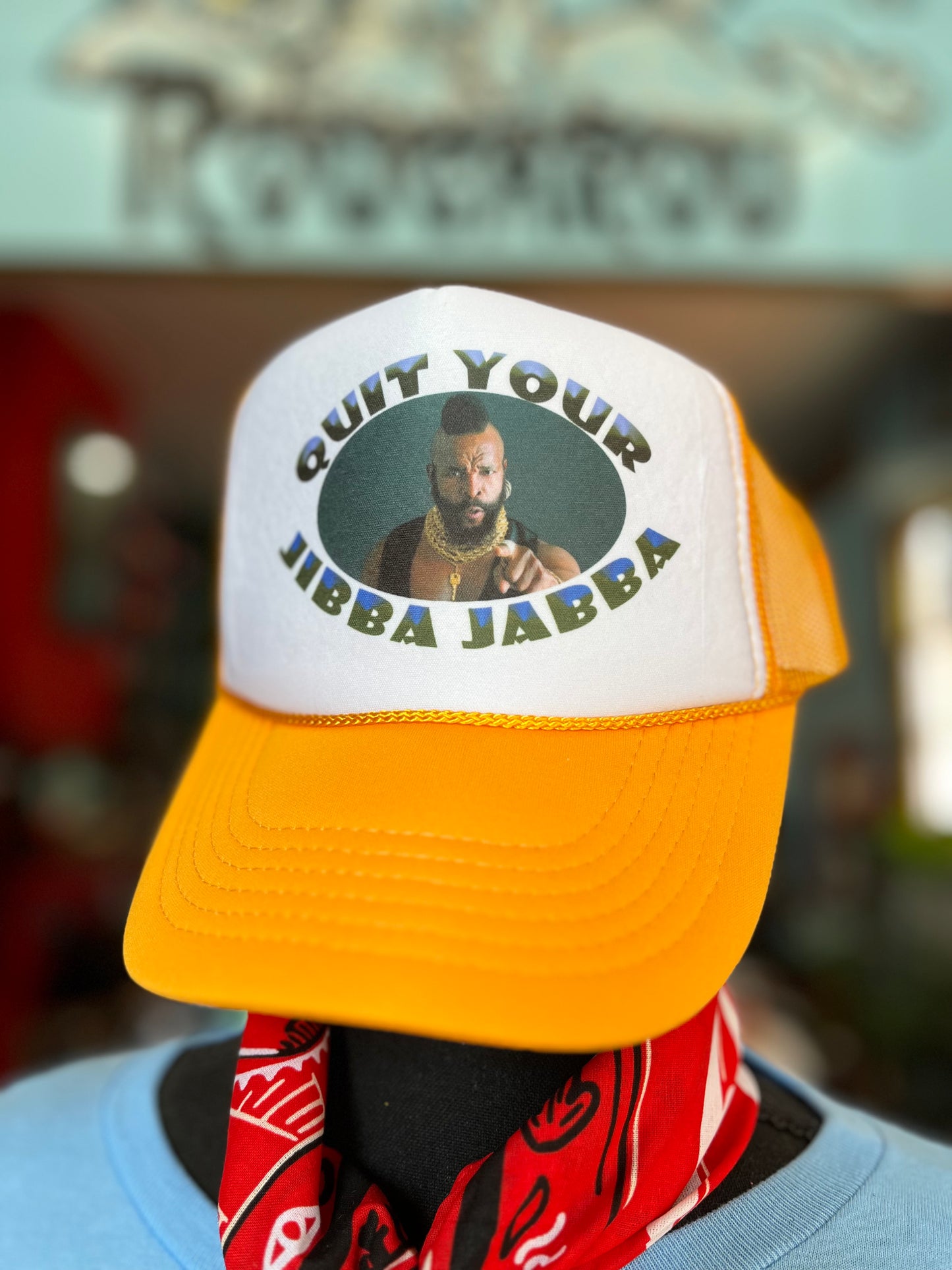 Quit Your Jibba Jabba Trucker Hat