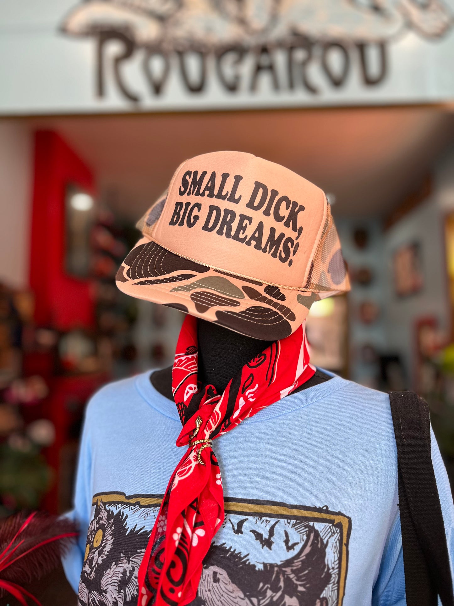 SMALL DICK BIG DREAMS Trucker Hat