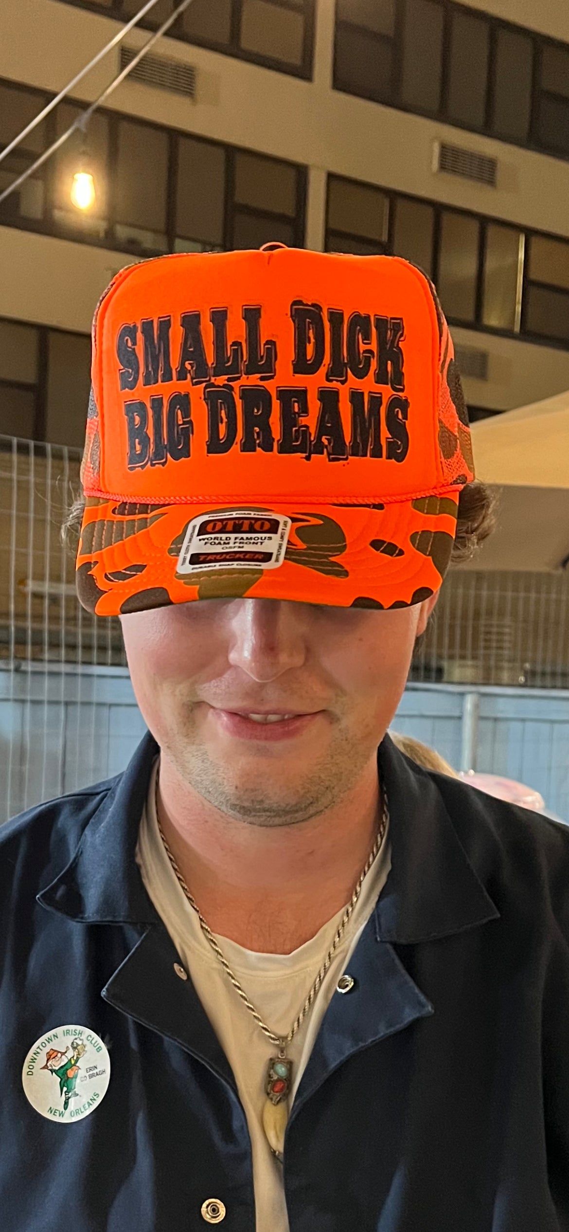SMALL DICK BIG DREAMS Trucker Hat
