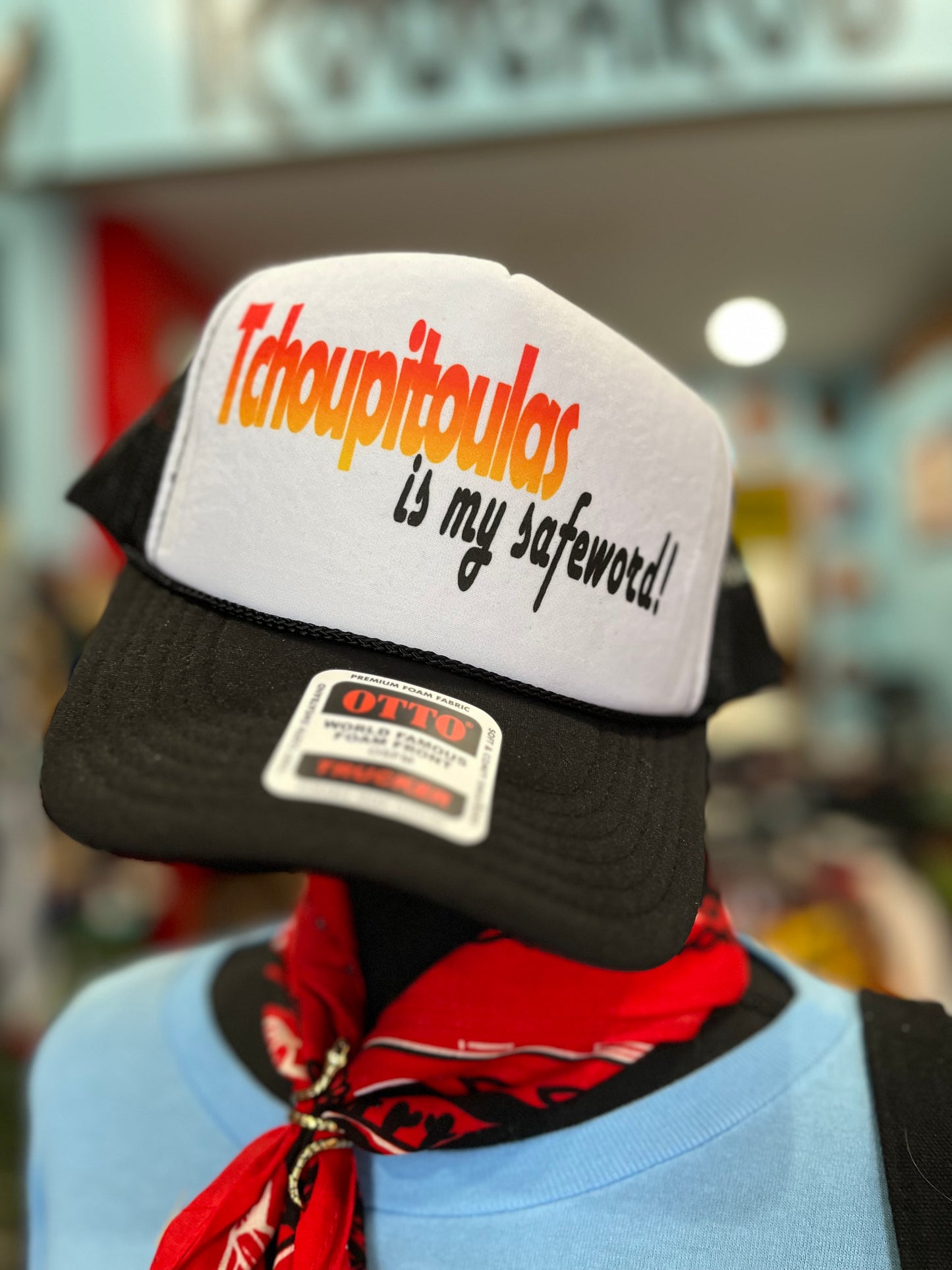 Tchoupitoulas Is My Safeword Trucker Hat